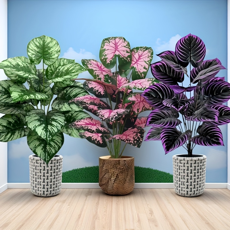 3pcs 60cm  Large Artificial Gr - Monstera Adansonii review and price