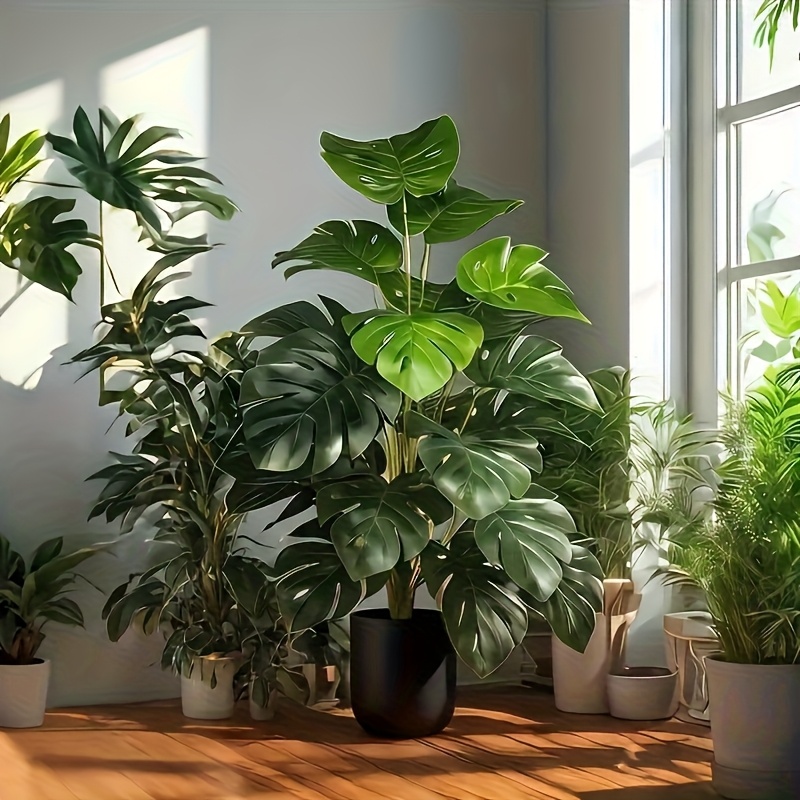Artificial Monstera Palm Tree  - Dracaena Marginata review and price