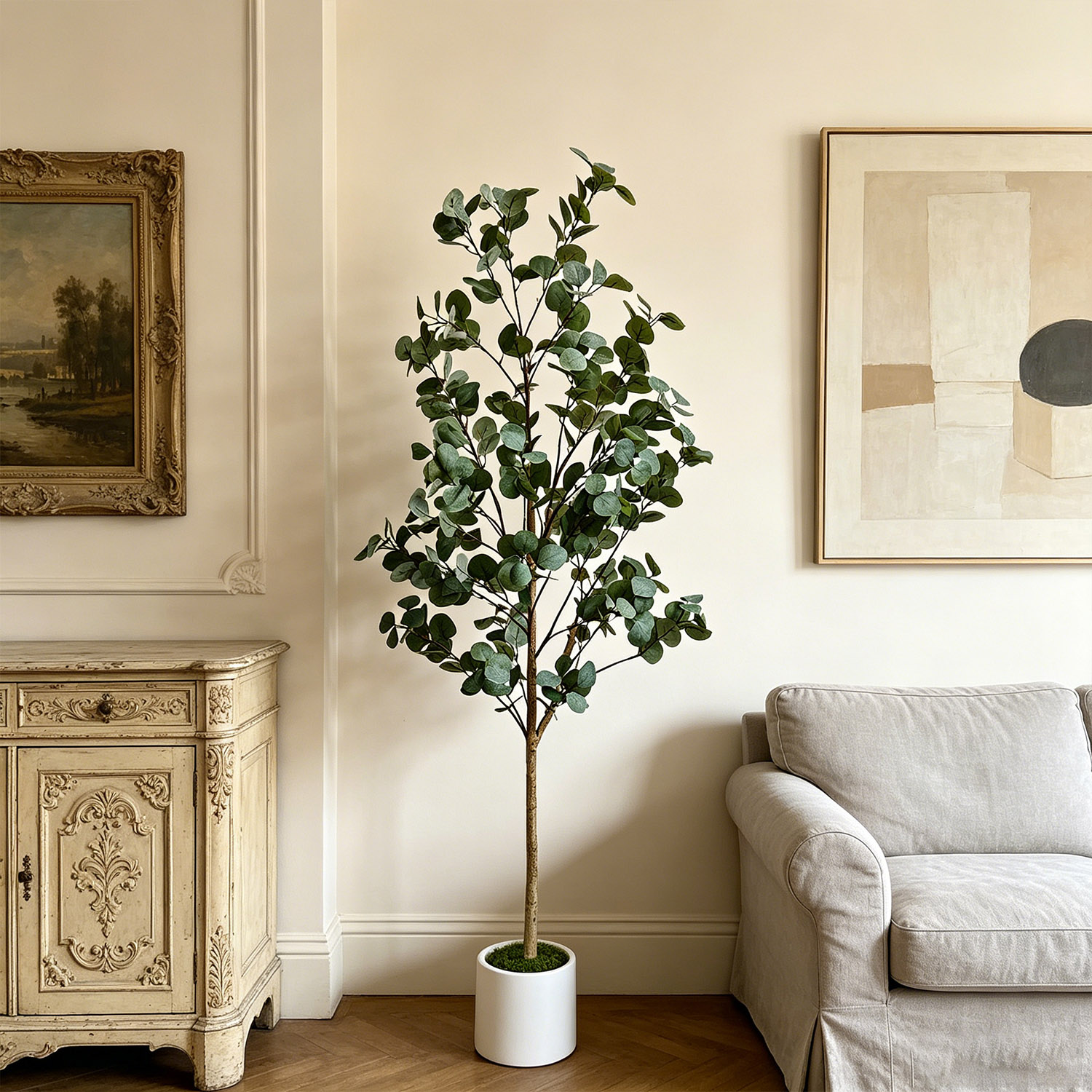 120-155Cm/5.1Ft Artificial Euc - Dracaena Marginata review and price