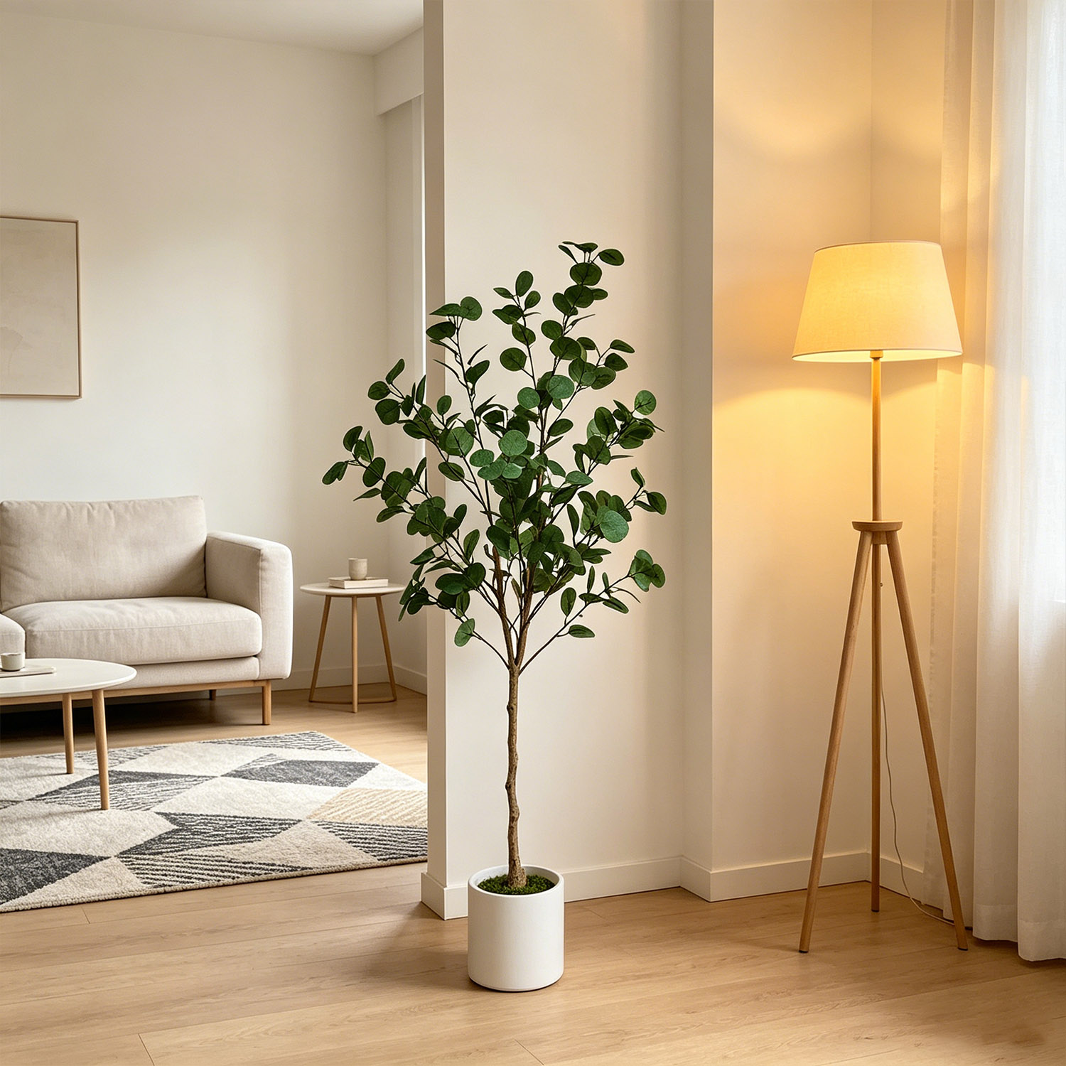 120-155Cm/5.1Ft Artificial Euc - Dracaena Marginata review and price