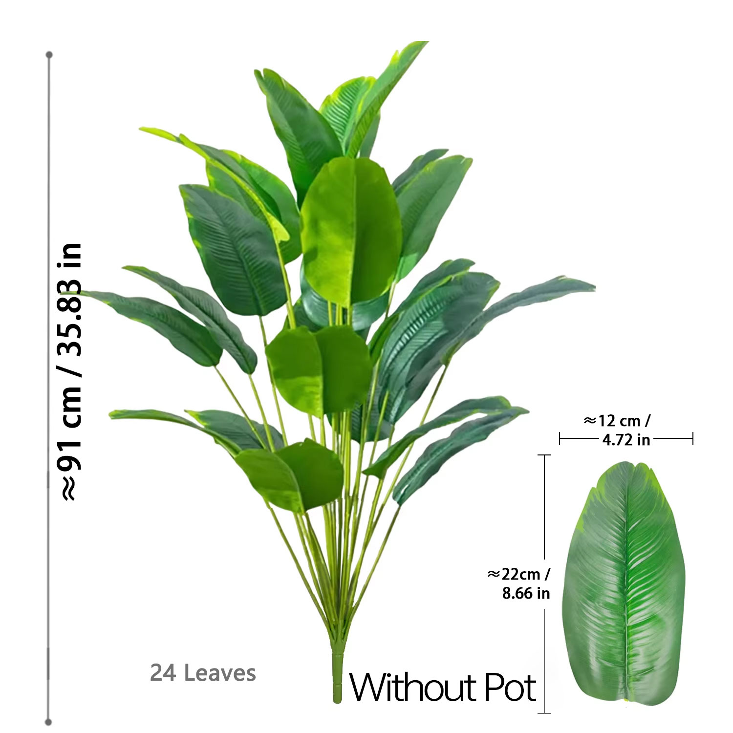 67-112cm Artificial Plants Lar - Monstera Adansonii review and price