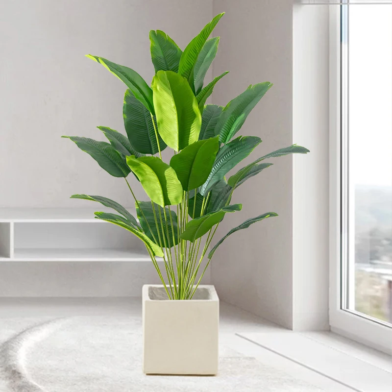 1pc Artificial Plants Large Tr - Monstera Adansonii review and price